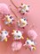 Confetti Spike Ball Earrings, Colorful Spike Pom earrings, pastel goth earrings, kawaii earrings, kawaii jewelry, cute earrings, pink product 1